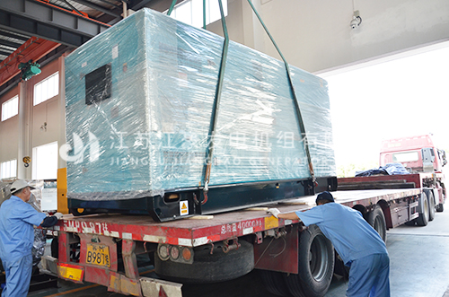 江豪发货案例-1台350KW重康配上海斯坦福全自动低噪音发货南京