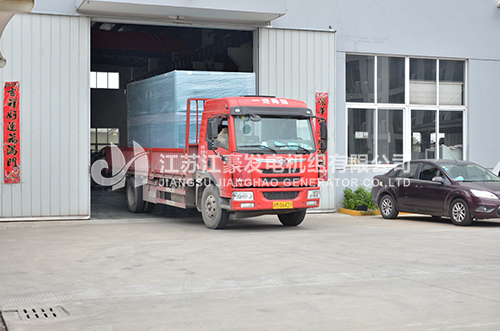 江豪发货案例- 1台500KW玉柴配上海恒声自启动静音发电机组发山东