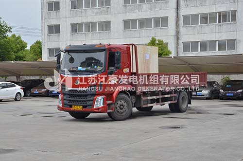 江豪发货案例- 1台50KW东风康明斯配恒声低噪音发电机组发广州